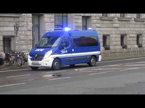 THW OV Leipzig (TZ, B1, B1, FK, Bel) + OV Grimma (TZ, B1, B2) [Einsatzfahrt]