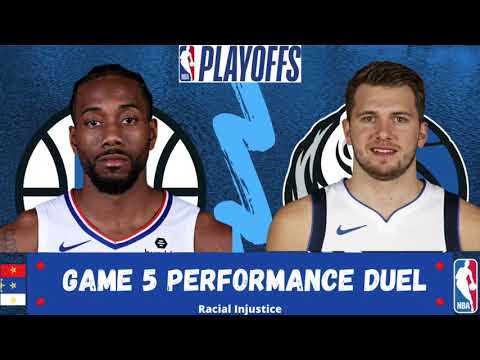 Impressive Performance Kawhi Leonard vs Luka Doncic | Game 5