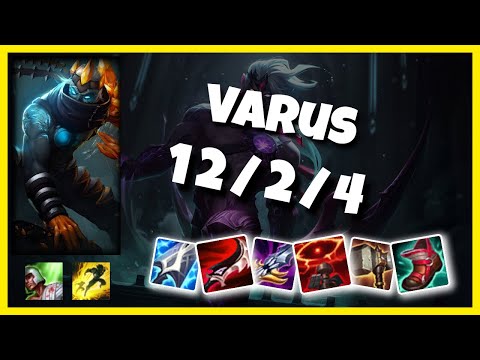 Varus vs Kai'Sa BR Challenger BOT (12/2/4) - v11.6