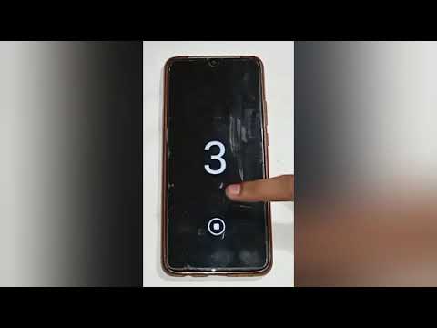 how to set timer in camera setting in realme 3 Pro
