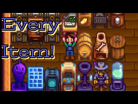 Crafting EVERY ITEM in Stardew Valley