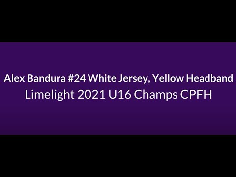 Alex Bandura Limelight U16 Champs 2021