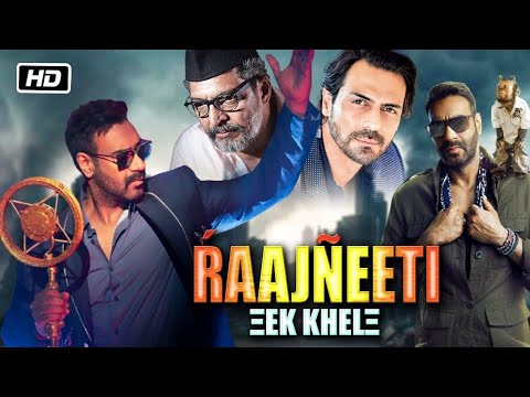 Rajneeti Ek Khel | Ajay Devgan New Bollywood Action HD Movies 2021 | Latest Hindi Full HD Movie 2021