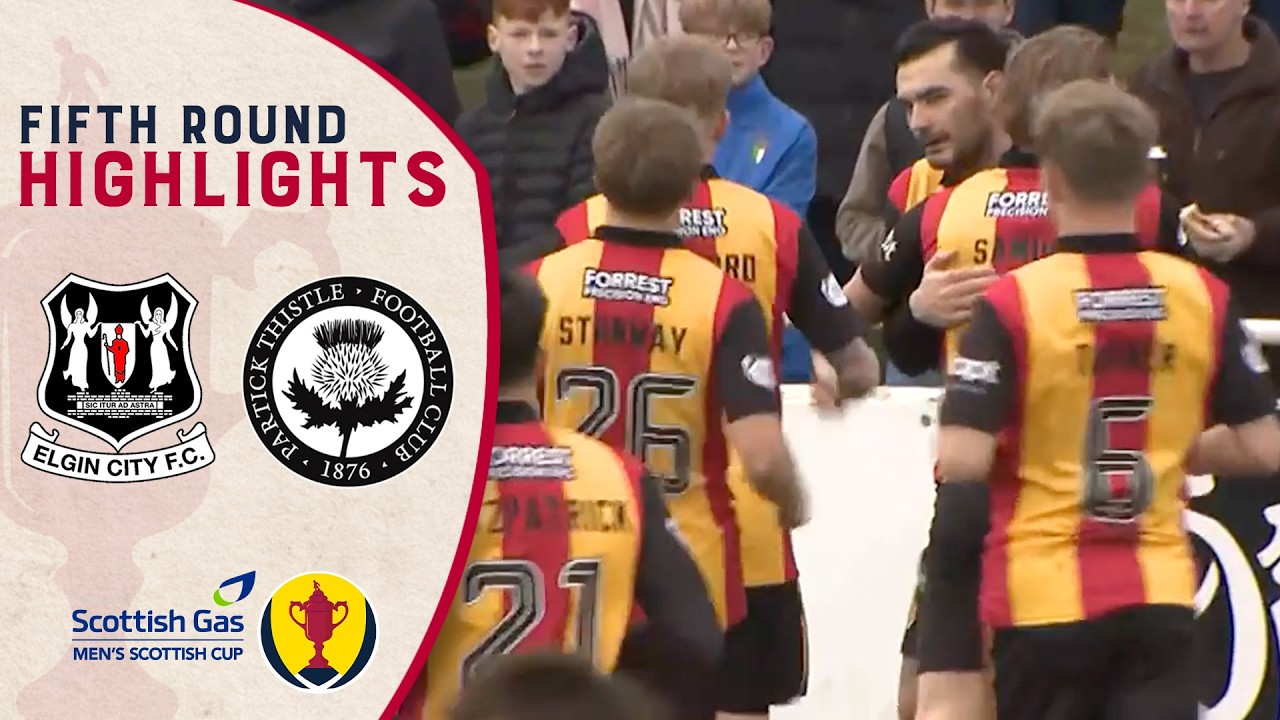 Elgin City vs Partick Thistle Highlights
