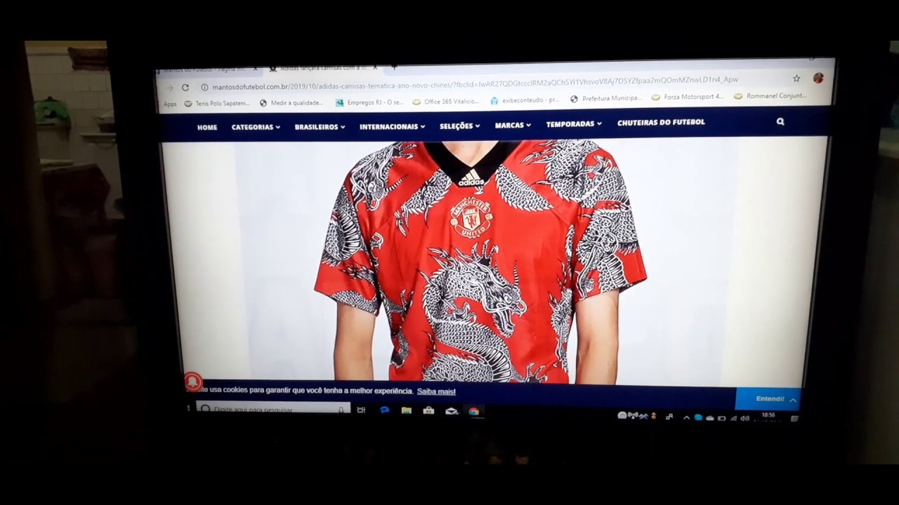 Watch Now Camisa do Manchester United em comemoração ao ano novo chines Camisa do Manchester United em comemoração ao ano novo chines