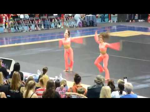 YELYZAVETA LYOVSHYNA and DARIIA LYOVSHYNA  I Disco Dance European Championship 2019