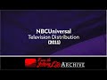 NBC Universal Television Distribution 2011 The JohnnyL80 Archive