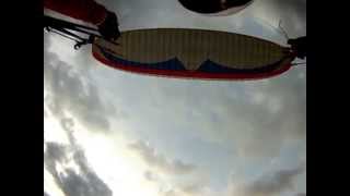 preview picture of video 'Paragliding Andradas - Voo com instrução - Edu Fly'