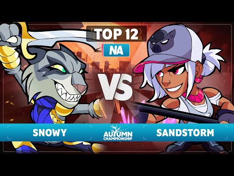 Sandstorm vs Snowy - Top 12 - Autumn Championship 2023 - NA 1v1