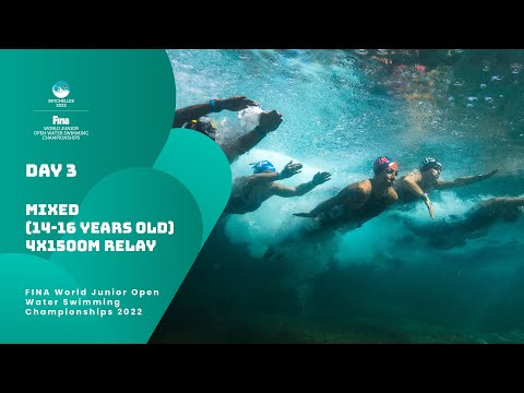 Плавание Mixed 4x1500m Relay (14-16 years old) | FINA World Junior Open Water Championships | Seychelles