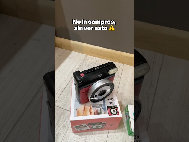 Vídeo relacionado con co2CREA Duro Viajar Caso Cubrir para Fujifilm Instax SQ6