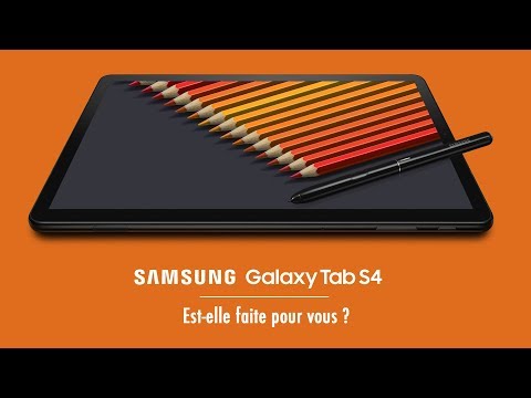 Voici la Samsung Galaxy Tab S4 !