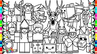 99 Nights in the Forest [Roblox] New Coloring Pages / How to Color The Deer / NCS Music