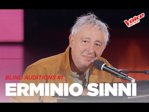 Erminio Sinni  "A mano a mano" - Blind Auditions #1 - The Voice Senior