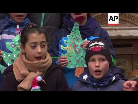 Santa opens Christmas Post Office for children's letters