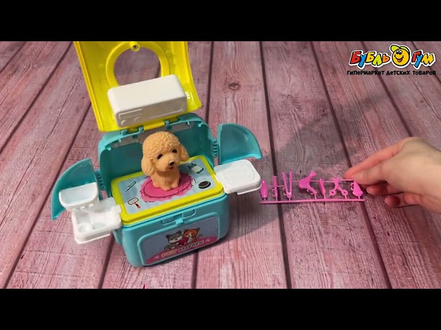 Игрушка коллекционная Lanson Toys Щенок в переноске с аксессуарами - видео