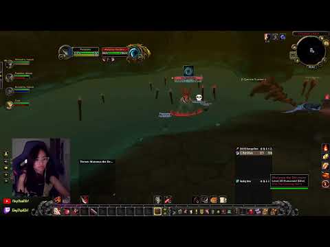 Leveling Cataclysm before storm come...Thai Girl Playing World Of Warcraft