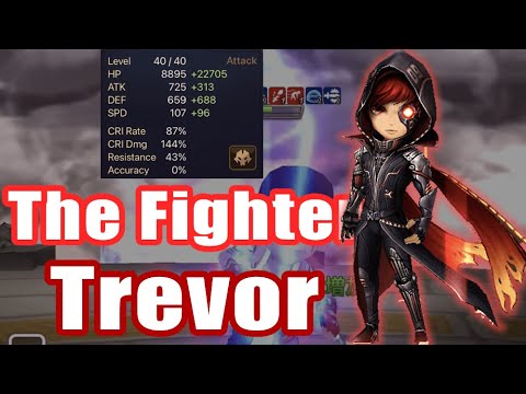 【Summoners War | Curry's RTA】The Fighter Trevor, he is so tanky and nice attacker!