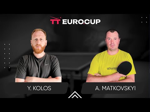 13:40 Yurii Kolos - Andrii Matkovskyi 05.02.2024 TT Euro.Cup Ukraine Professional. TABLE 3