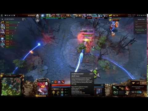 Artstyle denied Ditya Ra in Alliance VS Natus Vincere Boston Major DOTA 2
