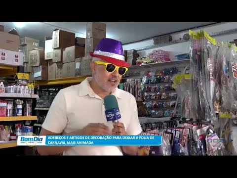 Adereços e artigos de decoração para deixar a folia de Carnaval mais animada 25 01 2023