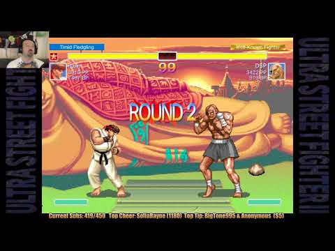 Ultra SF2 Birthday Week FUN! MP pt25 - Sagat vs. Ryu