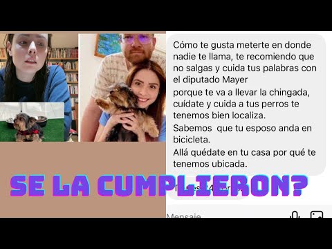 LE ADVIRTIERON QUE CUIDARA A SUS PERROS !!!! MARIFER CENTENO