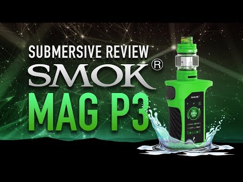 Part of a video titled SMOK MAG P3 MOD REVIEW Everything You NEED to Know