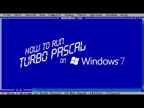 comment installer turbo pascal