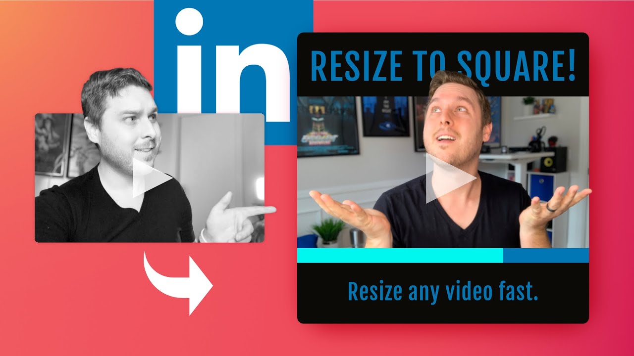 Create a Square Video for LinkedIn (with Captions)