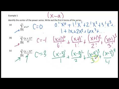 MATH 2414 - Power Series