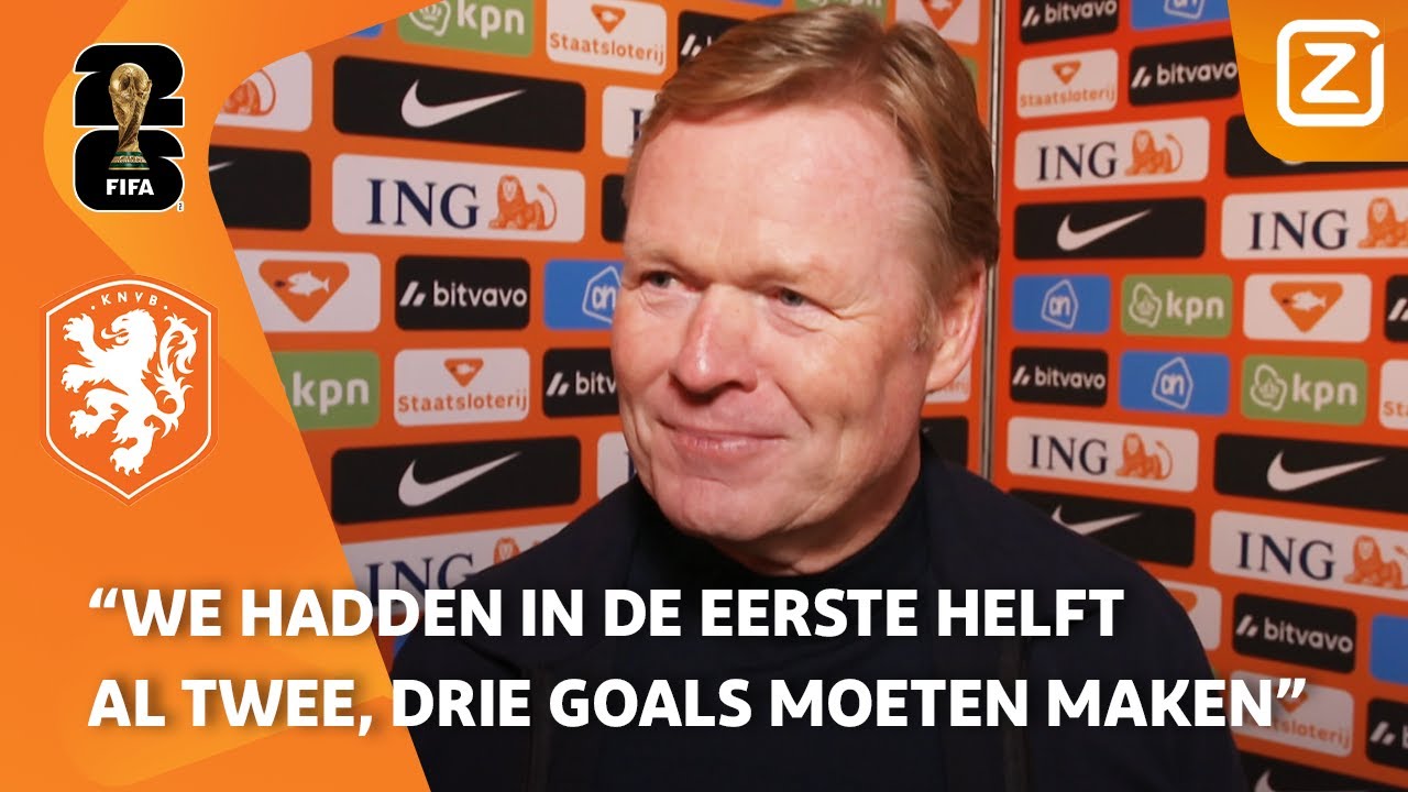 Koeman: ‘We hadden momenten dat het gewoon niet goed ging’ 💬 | Interviews met Koeman