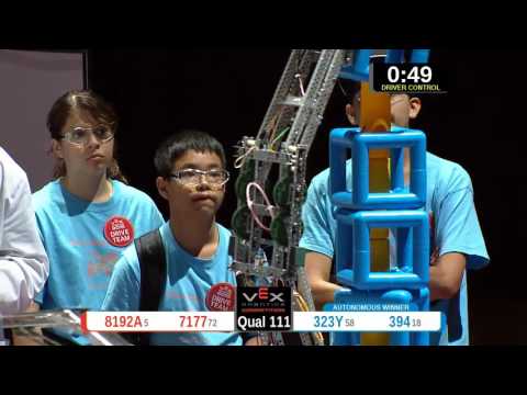 2015 VRC-MS Spir Q111 -  (8192A 323Y) 64-Spirit Div-VRC Middle School-VEX Worlds 2015