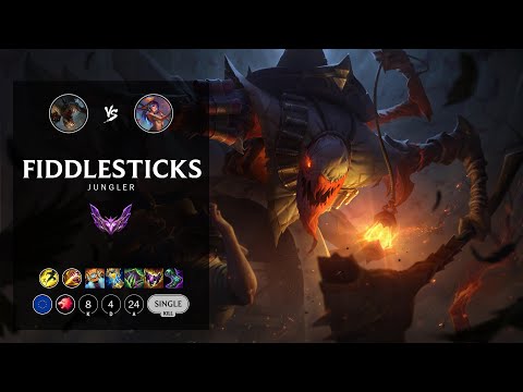 Fiddlesticks Jungle vs Lillia - EUW Master Patch 12.9