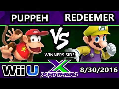 S@X 165 - Redeemer Z (Mario, R.O.B.) Vs. 7S | Puppeh (Diddy, Sheik) SSB4 - Smash Wii U - Smash 4