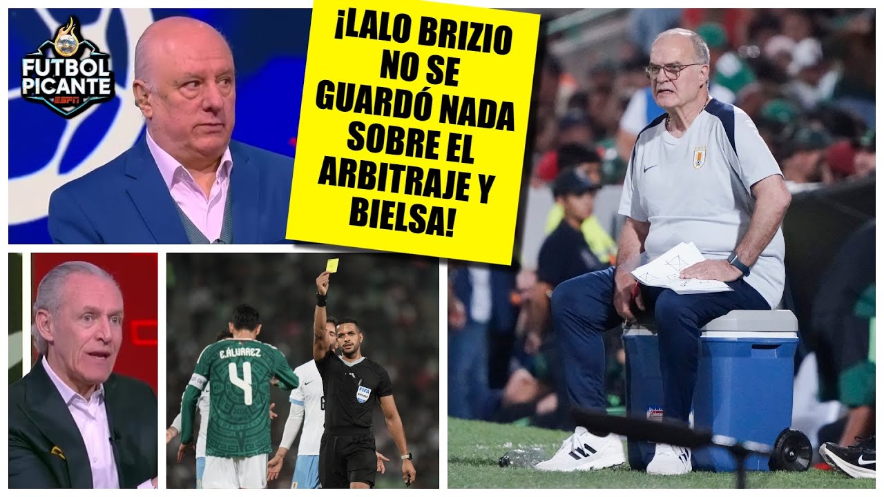 Árbitro perjudicó gravemente a MÉXICO y a BIELSA deben prohibir la hielera: Brizio | Futbol Picante