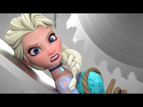 Elsa Frozen - Most Dangerous Trap!