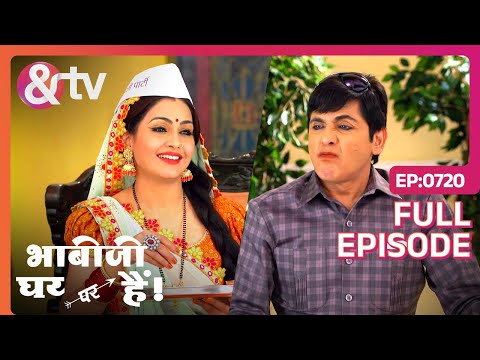 Vibhuti क्यू बना Angoori का Secretary ? | Bhabi Ji Ghar Par Hai Full Ep 720 | 30 Nov 17@andtvchannel