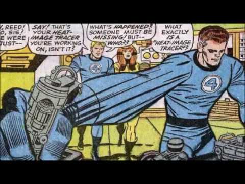 S-t-r-e-t-c-h-i-n-g A Point: Tribute to Mr. Fantastic (Part 2) Jack Kirby art