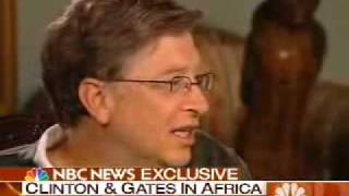 Bill Clinton and Bill Gates on AIDS