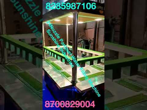 Automatic Water Filling Panipuri Machine