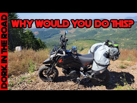 Why an Adventure Grom?  What is The Point of Building and Riding a Honda Grom Off Road?
