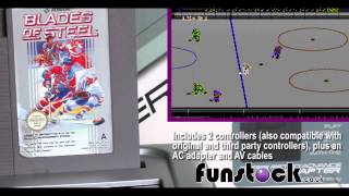 Blades of Steel (NES) Running on a Super Retro TRIO