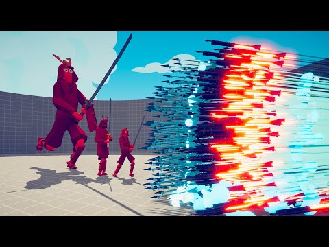 SAMURAI BROTHERS vs EVERY GOD | TABS - Totally Accurate Battle Simulator