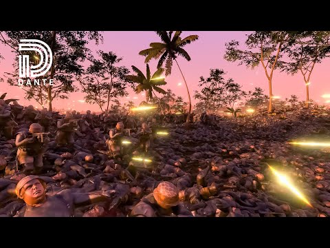 19.000 German Woodland Camos vs 13.000 Halo Spartans- Ultimate Epic Battle Simulator 2- UEBS 2