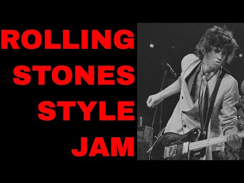 Rolling Stones Style Guitar Backing Track | Gimme Shelter Jam (C# Minor)