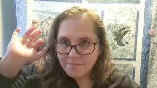 Reading aloud first part of "The Heralds Journey" a short written by Mercedes Lackey