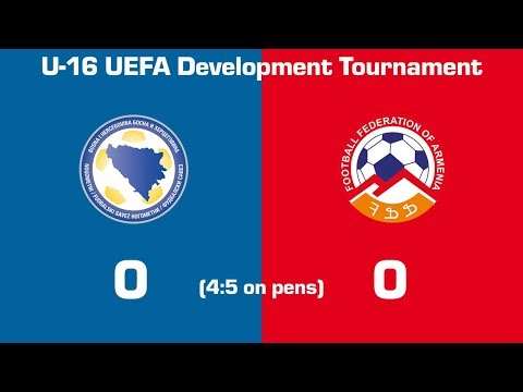 Bosnia and Herzegovina U16 - Armenia U16 0:0 (4:5), UEFA Development Tournament