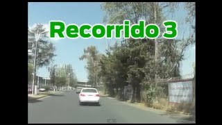 preview picture of video 'Recorrido 3. Periférico (Lomas - Verdes) a CMT (Primaria y Secundaria).'