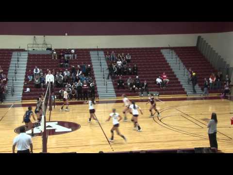 Alma College Volleyball vs Trine - Sept. 30, 2011